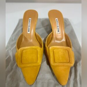 Manolo Blahnik Maysale Mules